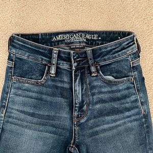 Super stretch skinny jeans American eagle